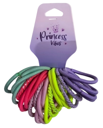 PINK lot d’élastiques pour cheveux, mix de couleurs, 30 pcs