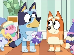 Puzzle Trefl avec motif Bluey 30 pièces