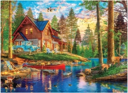 Puzzle Chalet d’Été 4000 Pièces