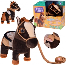 Cheval en peluche interactif dansant avec laisse et sons country