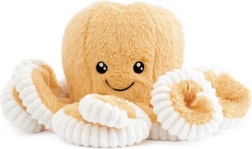 Poulpe en peluche BABY MIX, beige, 17 cm