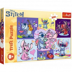 Puzzle 300 pièces – Disney Lilo & Stitch : Stitch déjanté