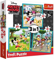 Puzzle 3 en 1 MICKEY MOUSE et ses amis