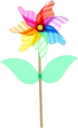 Moulin à vent en bois pour enfants