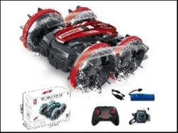 Voiture RC amphibie avec gestes et 2 batteries