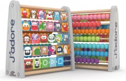 Abacus en bois avec alphabet