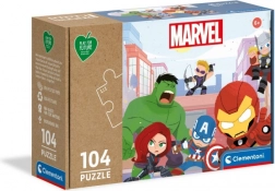 Puzzle CLEMENTONI Play for Future Marvel Avengers 104 pièces