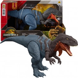 Jurassic World Rebirth figurine de dinosaure Abelisaurus 25 cm avec effets sonores