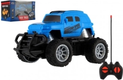 Mini camion RC 1:43 télécommandé avec éclairage – Bleu
