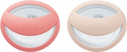 Sucette NUK MommyFeel 0–9 mois, 2 pcs, pêche-crème