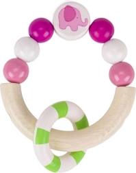 Anneau tactile Éléphant Rose