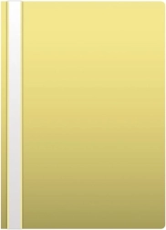 Chemise à lamelles A4 PP jaune