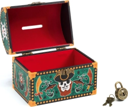 Tirelire Coffre Pirate DJECO