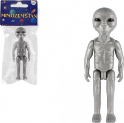 Figurine en plastique extraterrestre 9 cm