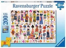 Puzzle Ravensburger Fleurs et amis 200 pièces