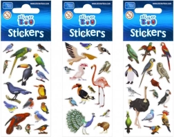 Autocollants oiseaux - 1 pièce