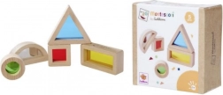 Cubes sensoriels Montessori EICHHORN, 5 pcs, bois de hêtre