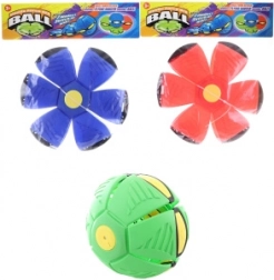 Disque volant se transformant en balle lumineuse