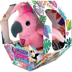 Happy Yappers Wesołe Gadułki cacatoès en peluche interactif avec répétition et chant