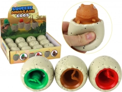 Jouet anti-stress dinosaure dans œuf Squishy