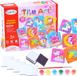 Kit créatif de peinture sur aimants Color Day