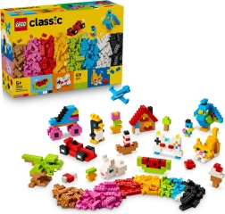 LEGO Classic briques créatives colorées
