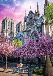 Puzzle TREFL Premium Plus Photo Odyssey – cathédrale Notre‑Dame à Paris (1000 pièces)