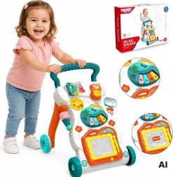 Trotteur musical WOOPIE Baby avec activités