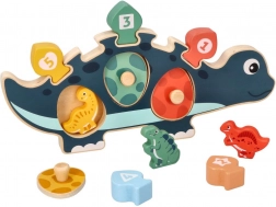Puzzle en bois pour enfants - Dinosaure