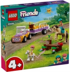 LEGO FRIENDS remorque pour cheval et poney – set de construction 4+