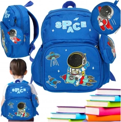 Sac à dos enfant astronaute pour les préscolaires 30x14x23 cm