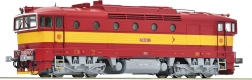 Locomotive diesel Roco 754 « Brejlovec » ČSD/ČD H0