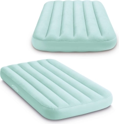 Matelas gonflable pour enfants 157x88x18 cm Bleu INTEX