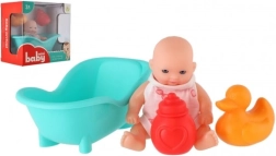Poupée de bain avec accessoires 10 cm