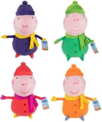 Peppa Pig en tenue d’hiver 50 cm