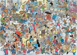 Puzzle Au salon de coiffure 1000 pièces de Jan van Haasteren