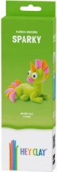 Pâte à modeler licorne Sparky 3-pack Hey Clay