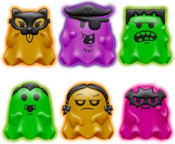 Schylling NeeDoh fantôme à presser phosphorescent