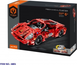 Kit de construction Voiture de Course Rouge par iM.Master