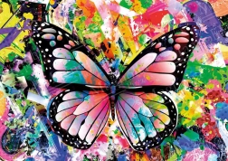 Puzzle papillon coloré 1000 pièces