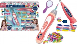 Set de perles pour tresser les cheveux