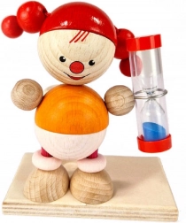 Sablier Hess poupée Lucia pour mesurer le temps de brossage des dents