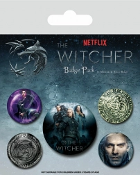 Set d’insignes The Witcher