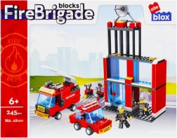 Kit de construction Station de pompiers 252 pièces