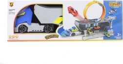 Camion avec piste de lancement pour enfants