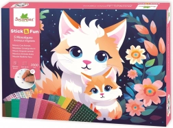 XL mosaïque Stick & Fun – animaux adorables