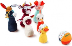 Quilles souples Lilliputiens Ferme avec grelot 12 m+