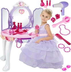 Coiffeuse de petite princesse avec MP3