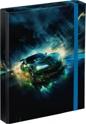 Baagl chemise pour cahiers scolaires A5 voiture de course