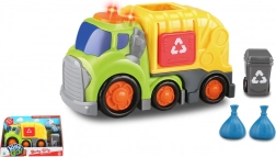 Camion-benne Kiddy Go! avec lumière et son, 19,5 cm